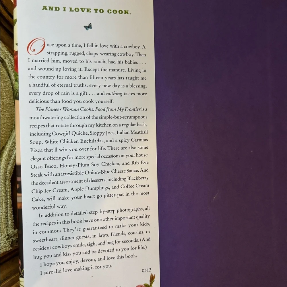 The Pioneer Woman Cooks Food From My Frontier Cookbook Hardcover Ree Drummond